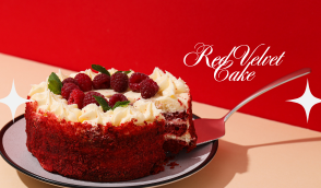 Red Velvet Cake - Eggless - Halal