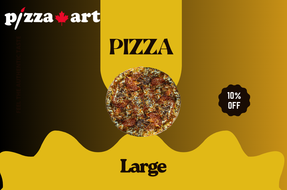 Large Regular Pizza (Veg or Non Veg)